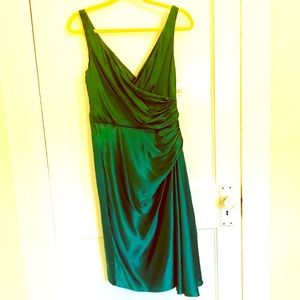 Maggy London Emerald Cocktail Dress (size 10)